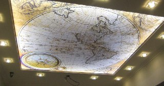 Натяжной потолок с фотопечатью Белогорск, цена от 6261 руб.