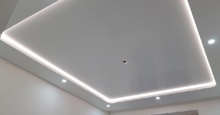 Светодиодные натяжные потолки Белогорск, цена от 1558 руб.